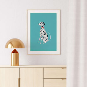 Plakatas „Akvarelinė vaivorykštė“