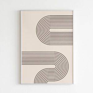 Plakatas „Abstrakcija Nr.1“