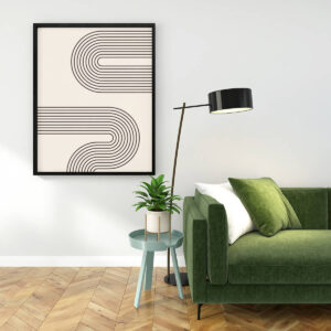 Plakatas „Abstrakcija Nr.1“