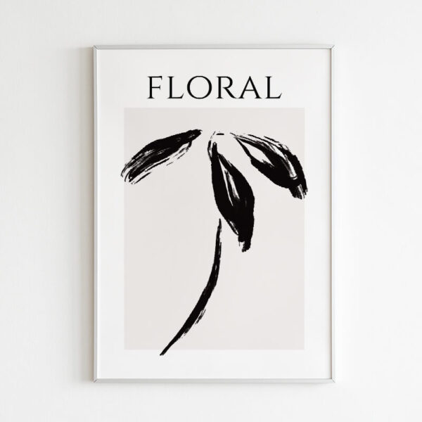 Plakatas „Floral I“