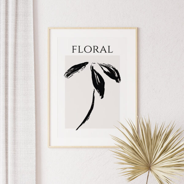 Plakatas „Floral I“