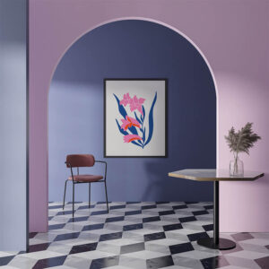 Plakatas „Gėlės Nr.2“Plakatas „Gėlės Nr.2“