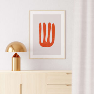 Plakatas „Abstrakcija Nr.4“