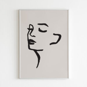 Plakatas „Veidas Nr.2“