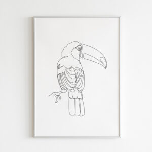 Plakatas „Linijos. Tukanas“