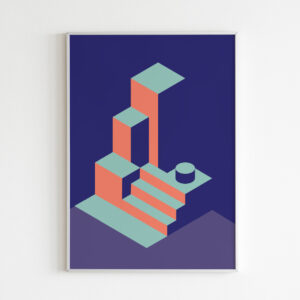 Plakatas „Architektūra Nr.2“