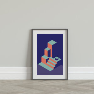 Plakatas „Architektūra Nr.2“