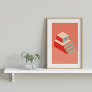 Plakatas „Architektūra Nr.3“