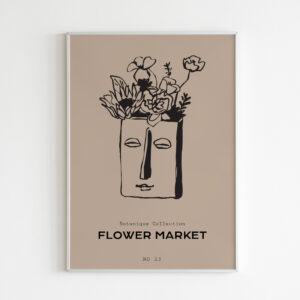 Plakatas „Gėlių vaza“