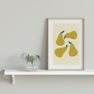 Plakatas „Kriaušės“