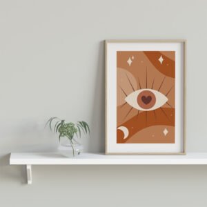 Plakatas „Meilė akyse Nr1“