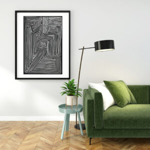 Plakatas „Abstrakcija Nr10“