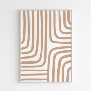 Plakatas „Smėlio linijos“