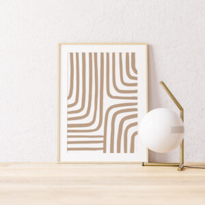 Plakatas „Smėlio linijos“