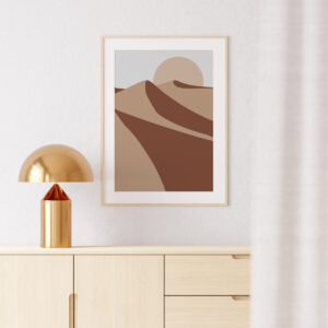 Plakatas „Dykuma“