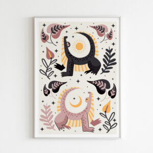 Plakatas „Driežai“