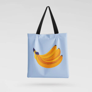 Medžiaginis maišelis „Bananų kekė“