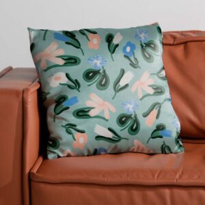 Pagalvės užvalkalas „Akvarelinis sodas“