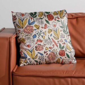 Pagalvės užvalkalas „Sodas nuspalvotas“