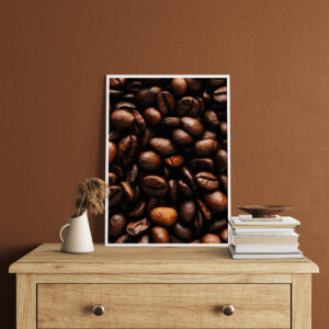 Plakatas „Kavos pupelės“