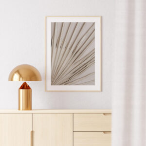 Plakatas „Džiovintas palmės lapas“