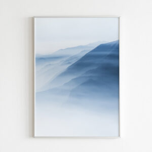 Plakatas „Rūkas kalnuose“