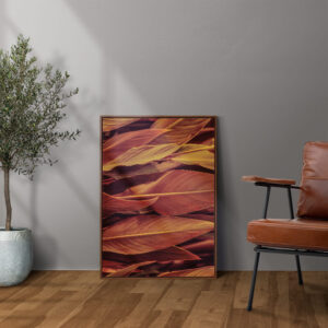 Plakatas „Saulėlydžio lapai“