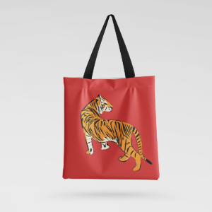 Medžiaginis maišelis „Netikras Tigras“