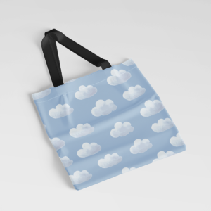 Medžiaginis maišelis „Debesėliai“