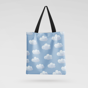 Medžiaginis maišelis „Debesėliai“