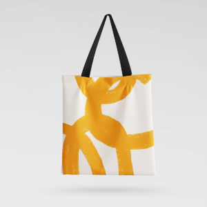 Medžiaginis maišelis „Geltonai“