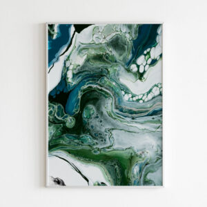 Plakatas „Žalias marmuras“