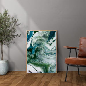 Plakatas „Žalias marmuras“