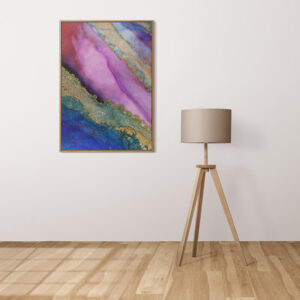 Plakatas „Dažų abstrakcija“