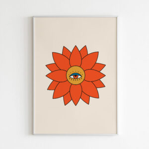 Plakatas „Gėlė“