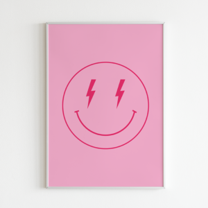 Plakatas „Rožinis veidukas“