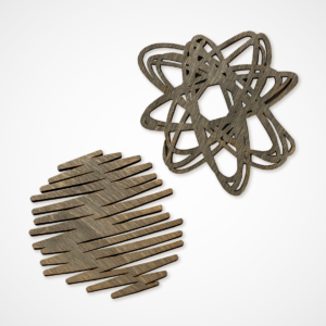 Padėkliukų rinkinys „Raizgalynė“