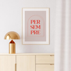 Plakatas „Per Sempre“