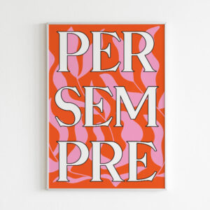 Plakatas „Per Sempre II“