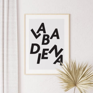 Plakatas „Laba diena“