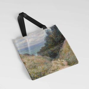 Medžiaginis maišelis Claude Monet „Road at La Cavée, Pourville“